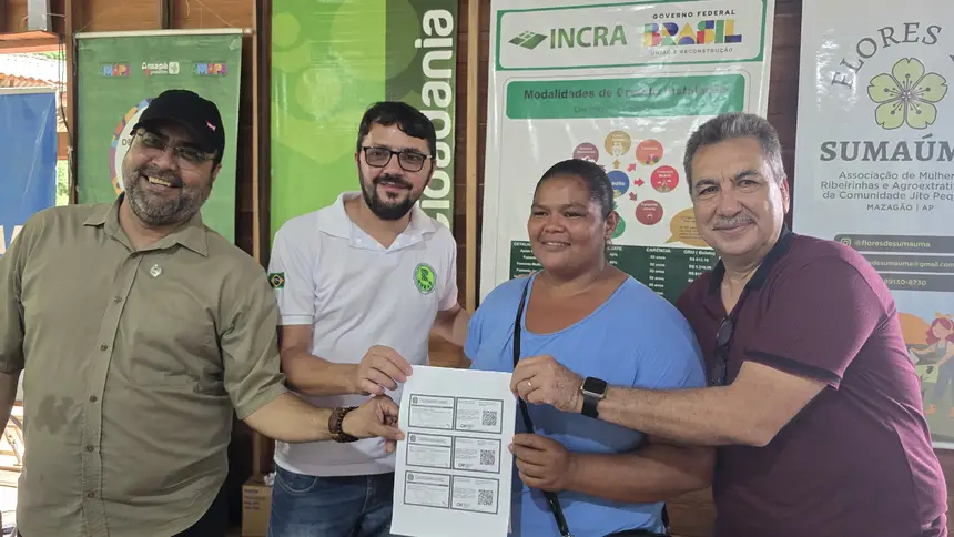 ‘Vai mudar a vida da gente’, diz agricultora de comunidade ribeirinha beneficiada com serviços da Caravana de Atendimento Rural em Mazagão