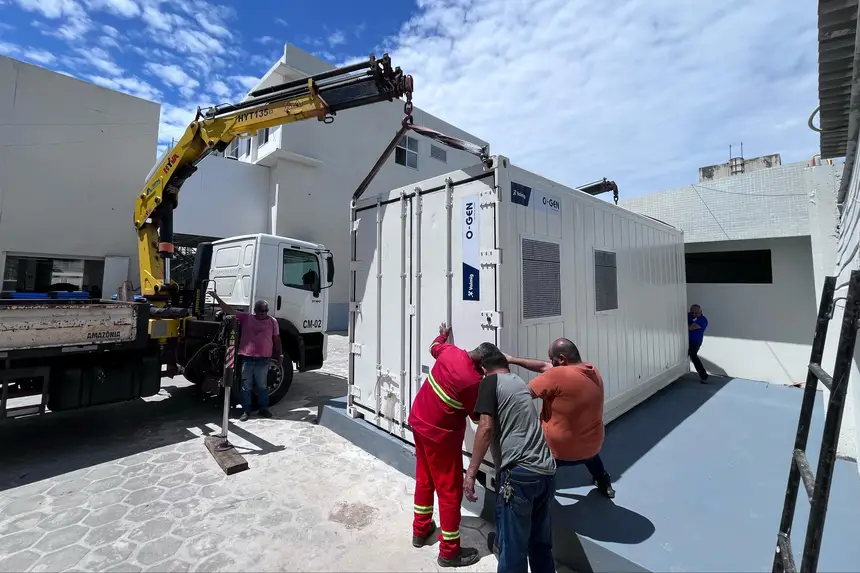 Governo do Amapá investe em usina própria de produção de oxigênio medicinal no Hospital da Criança e do Adolescente, em Macapá