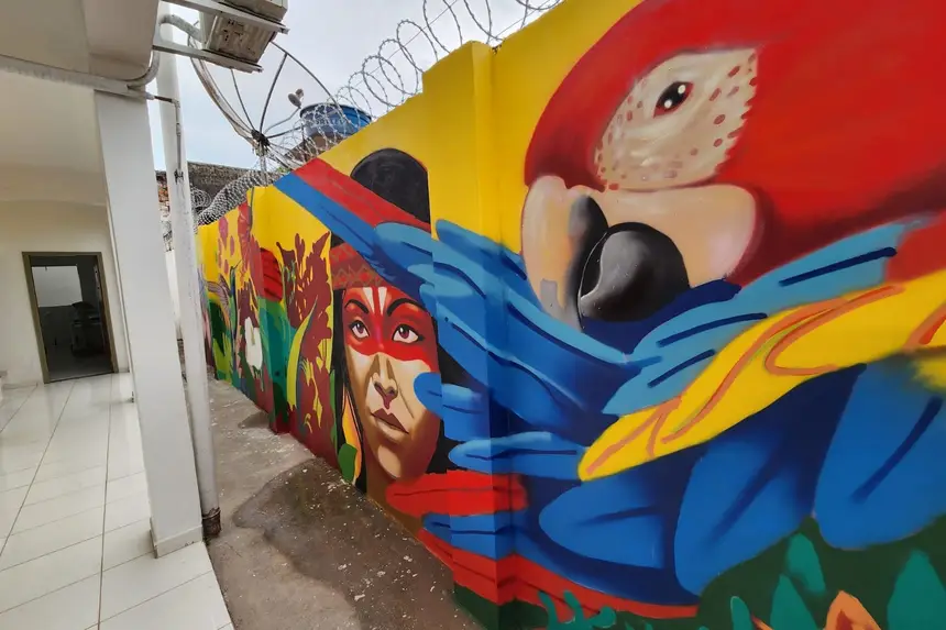 Governo do Amapá prepara novo prédio do Caps AD com arte inspirada na Amazônia, em Macapá