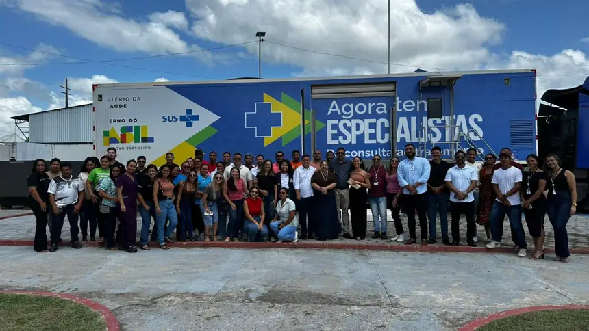 Programa Aqui Tem Especialidades leva tomografia computadorizada a Mazagão