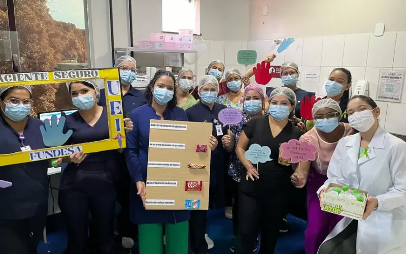 Unidade Estadual de Internação realiza ‘Semana do Paciente Seguro’ para fortalecer cultura da assistência segura nas unidades de saúde
