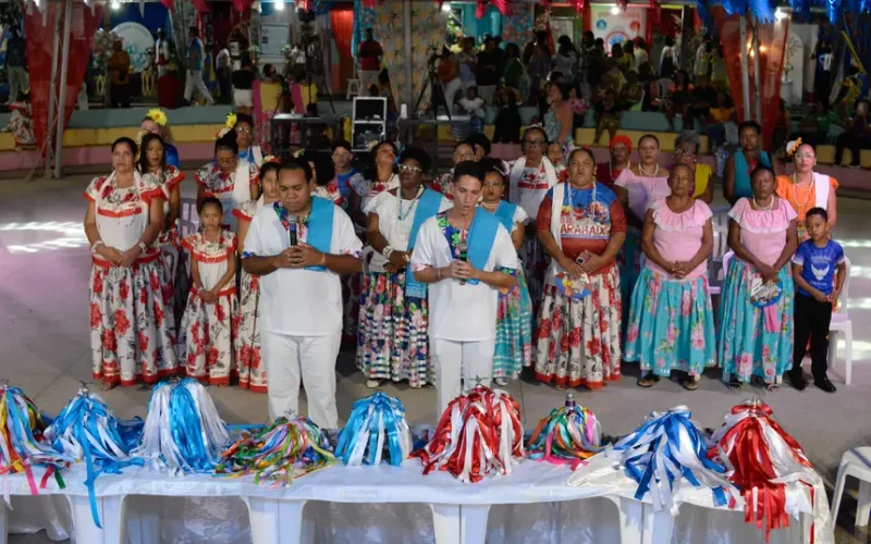 Realizada pelo Governo do Amapá, Central do Ciclo do Marabaixo 2025 encerra com ladainha, ‘marabaixão’, shows e derrubada dos mastros