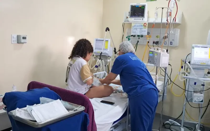 Cresce o número de atendimentos a pacientes com síndrome gripal no Hospital Estadual de Santana