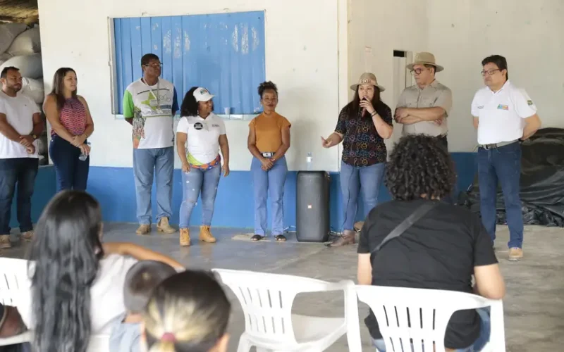 Governo do Amapá faz entrega de arranjo produtivo para criadores de suínos, em Macapá