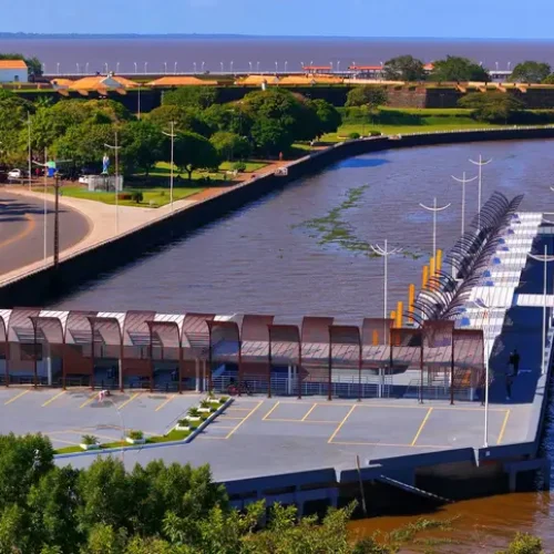 Governador Clécio Luís entrega novo Terminal Hidroviário Engº Hercílio da Luz Mescouto com padrão nacional na orla de Macapá