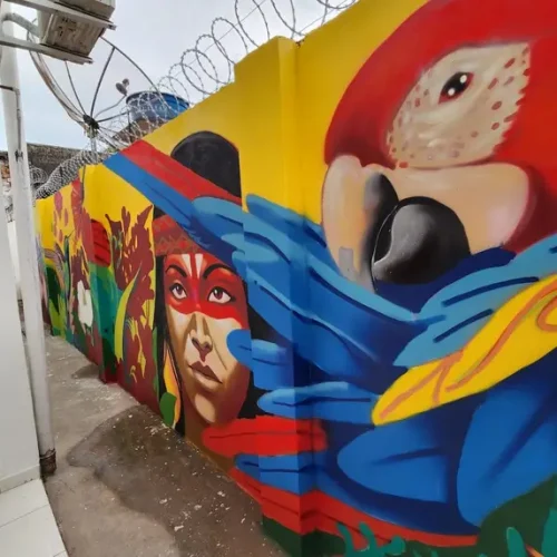 Governo do Amapá prepara novo prédio do Caps AD com arte inspirada na Amazônia, em Macapá