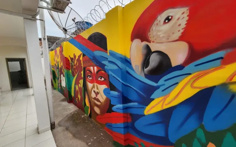 Governo do Amapá prepara novo prédio do Caps AD com arte inspirada na Amazônia, em Macapá