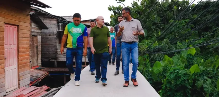 Ponte Firme: governador Clécio entrega 830 metros da passarela do Atalaia e beneficia mais de 120 famílias do Igarapé da Fortaleza, em Santana