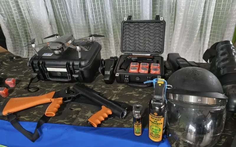 Municípios de fronteiras do Amapá recebem viaturas e equipamentos táticos modernos da Segurança Pública do Estado