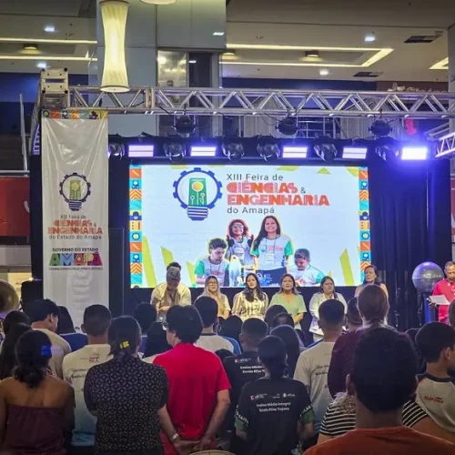 Governo do Amapá inicia 13ª Feira de Ciências e Engenharia com 172 projetos e participação internacional