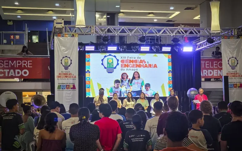Governo do Amapá inicia 13ª Feira de Ciências e Engenharia com 172 projetos e participação internacional